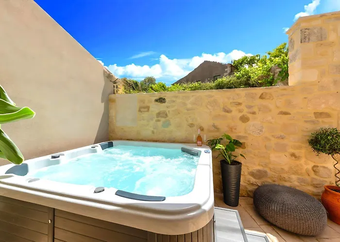 Roustico Luxury Heated Pool & Whirpool Villa Rétino